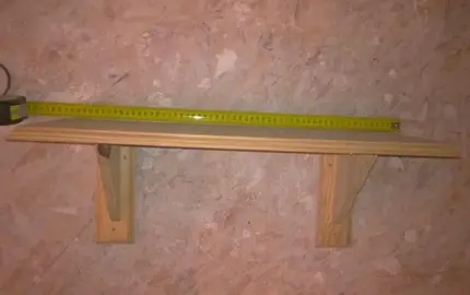 Etagère en pin 58x20cm