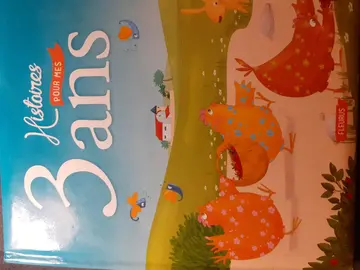 livre "Histoire pour mes 3 ans " +CD