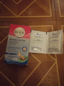Bandes de cire Veet