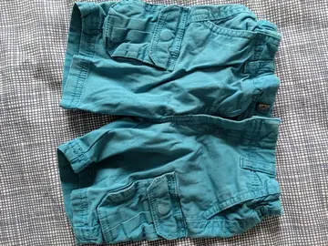short bleu garçon 3 ans avec poches