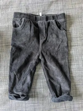 Pantalon chaud (velours) bébé 3-6 mois