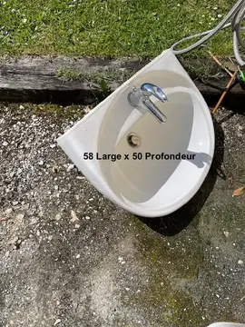 Lavabo + Colonne céramique