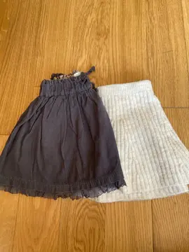 2 jupes Zara taille 2/3 ans
