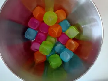 Cubes glaçons plastique