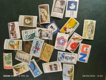 lot unique timbres USA non oblitérés