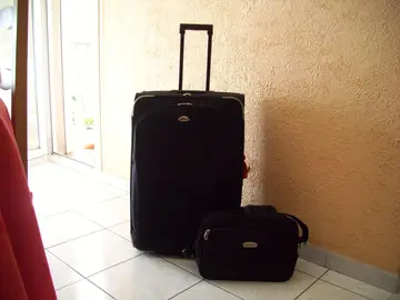 Valise avec sac cabine