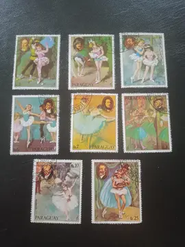Timbres / Paraguay -- "Ballet de danse"