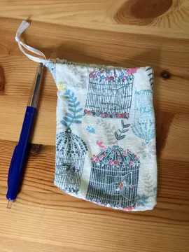 petit étui en tissu