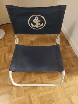 Chaise de plage basse
