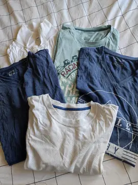Lot tee shirts homme L