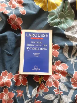 dictionnaire des synonymes