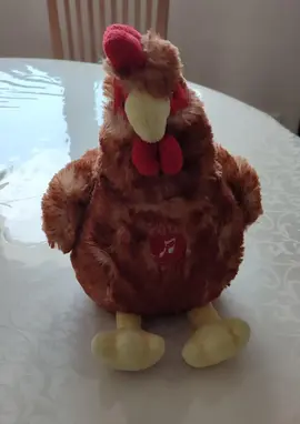 poule peluche