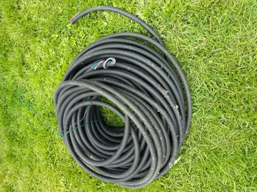 gaine électrique avec câbles 3x1.5