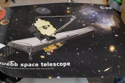 Poster télescope James Webb