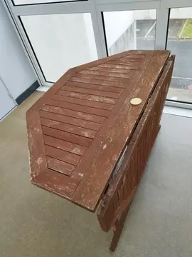 table en teck pour jardin