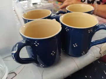 4 tasse à thé alsacienne