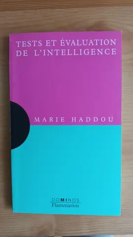 Livre "tests et évaluation de l'intelligence"