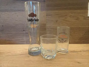 différents verres