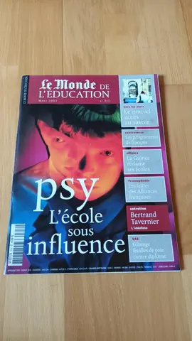 Magazine le Monde de l'éducation 2003