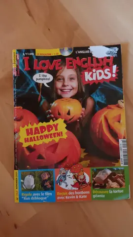 Magazine I love english kids CM2 6e avec cd thème halloween