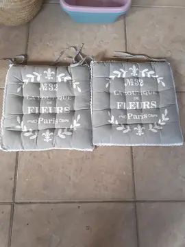 2 coussin de chaises
