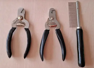 Coupe ongle chien + peigne