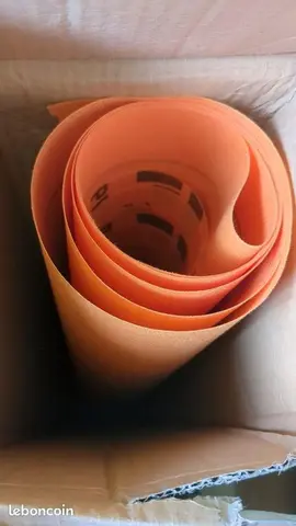 Natte d'étanchéité pour sol de salle de bain (fin de rouleau)