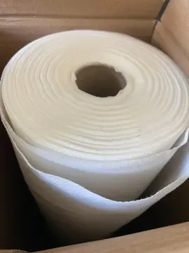 Rouleau de nappe blanche papier imitation tissu