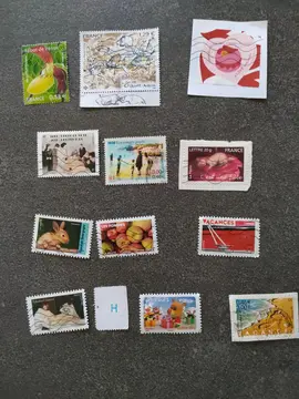 Timbres français lot H