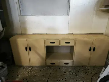 vieux meuble haut de cuisine