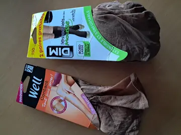 Mi-bas et collant opaque