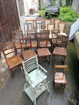 lot de chaises