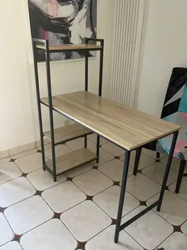 bureau bois melamine