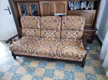 canapé lit et fauteuils