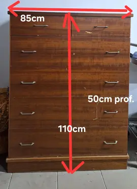 Commode à tiroirs