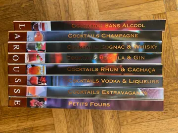 Livres Larousse cocktails