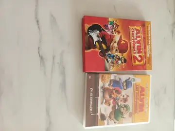 lot DVD Alvin et les chipmunks