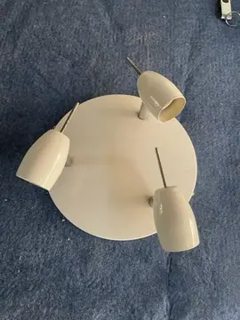 PLAFONNIER 3 LAMPES