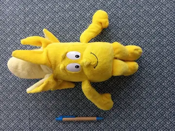 Peluche banane