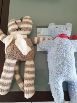 2 peluches fait main
