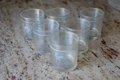6 verres à eau
