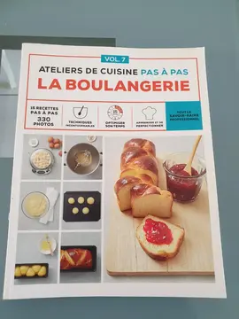 livre "la boulangerie pas à pas"