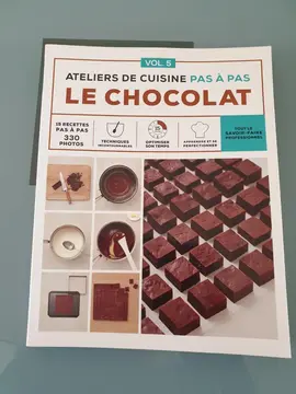 2 livres de cuisine sur le chocolat