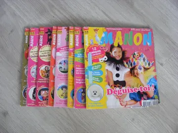 Lot de magazine Manon - dès 6 ans