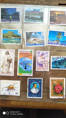 timbres de Polynésie