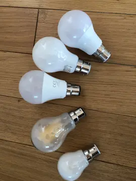 5 ampoules baïonnettes