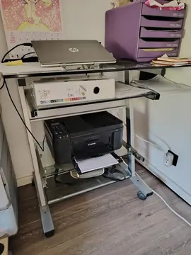 Bureau en verre