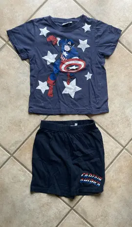 Pyjama été Marvel Avengers garçon 6 ans