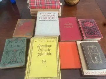 livres anciens en allemand