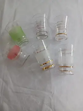 6 verres à eau